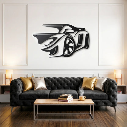 Sports Car - Metal Wall Art