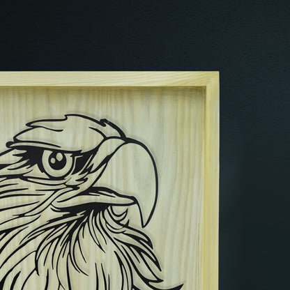 The Sovereign Eagle - Metal Wall Art