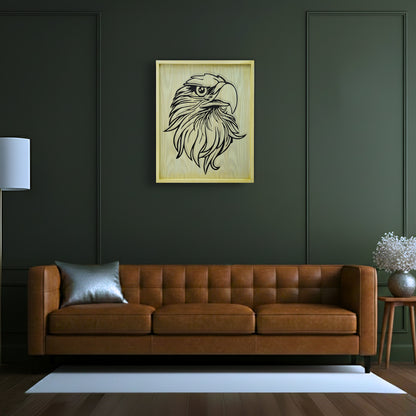 The Sovereign Eagle - Metal Wall Art