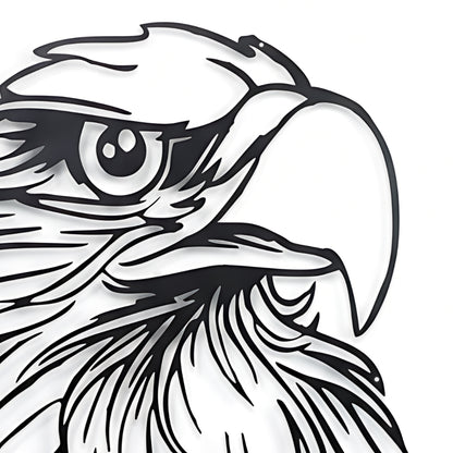 The Sovereign Eagle - Metal Wall Art