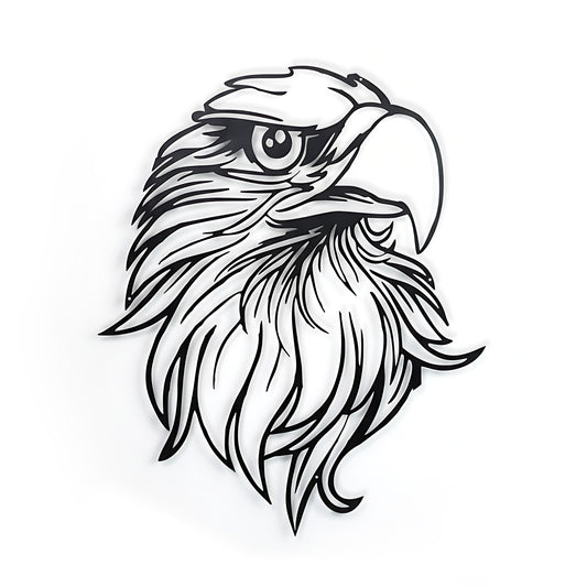 The Sovereign Eagle - Metal Wall Art