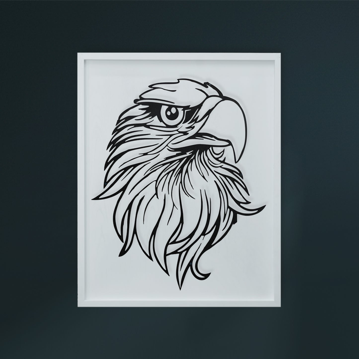 The Sovereign Eagle - Metal Wall Art