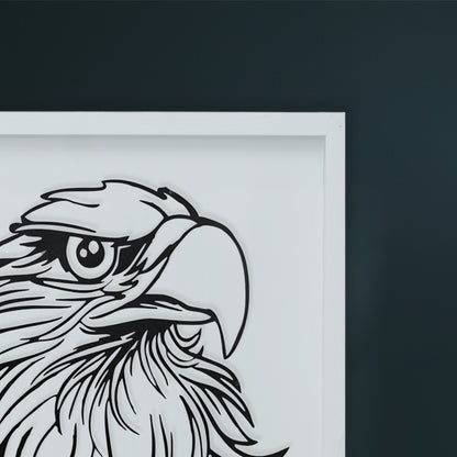 The Sovereign Eagle - Metal Wall Art