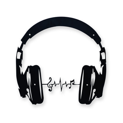Music Headphone Wall Art