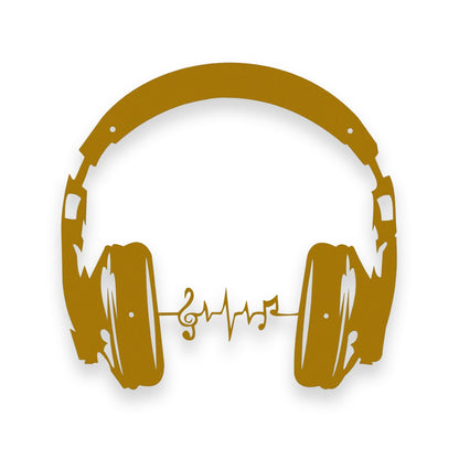 Music Headphone Wall Art