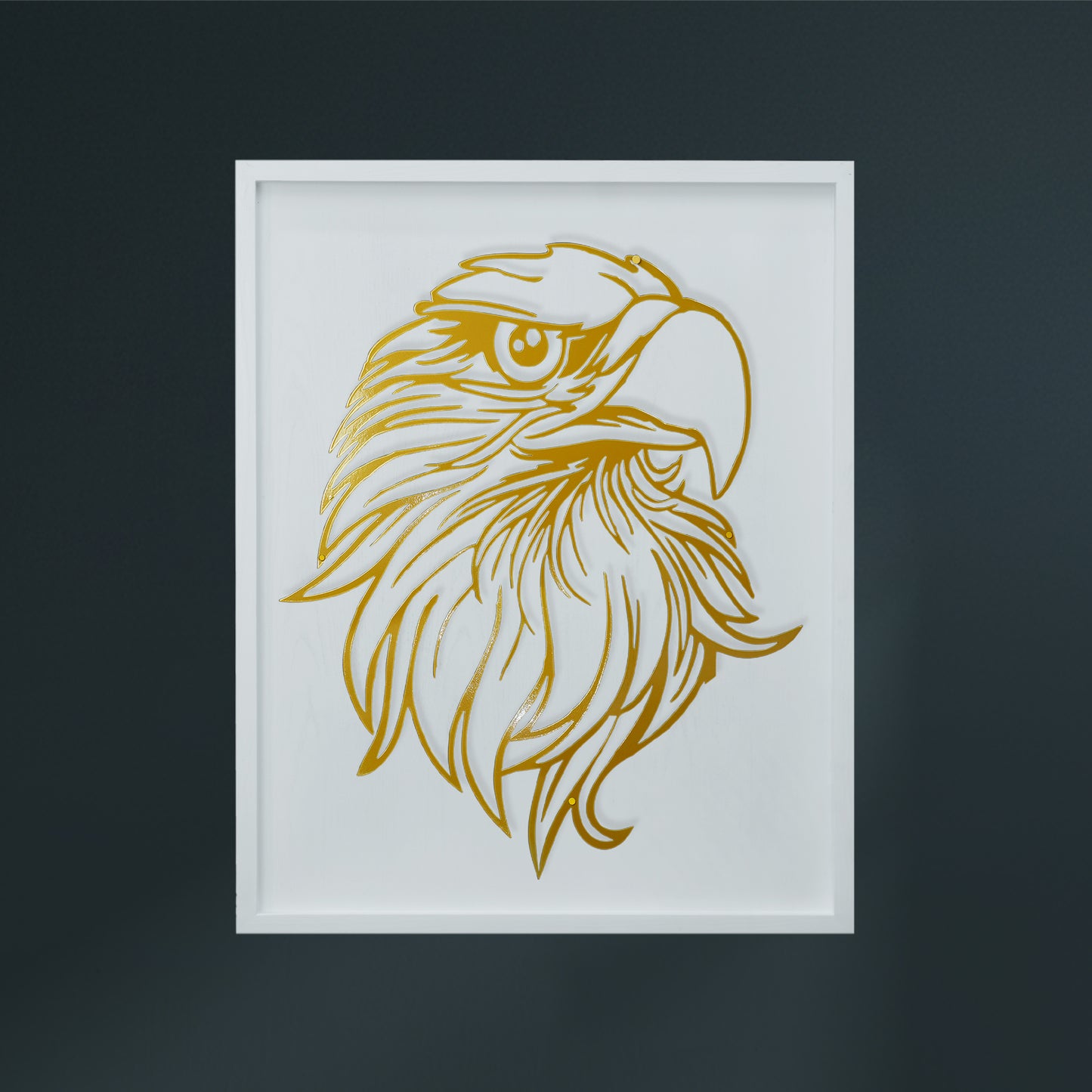 The Sovereign Eagle - Metal Wall Art