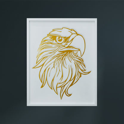 The Sovereign Eagle - Metal Wall Art