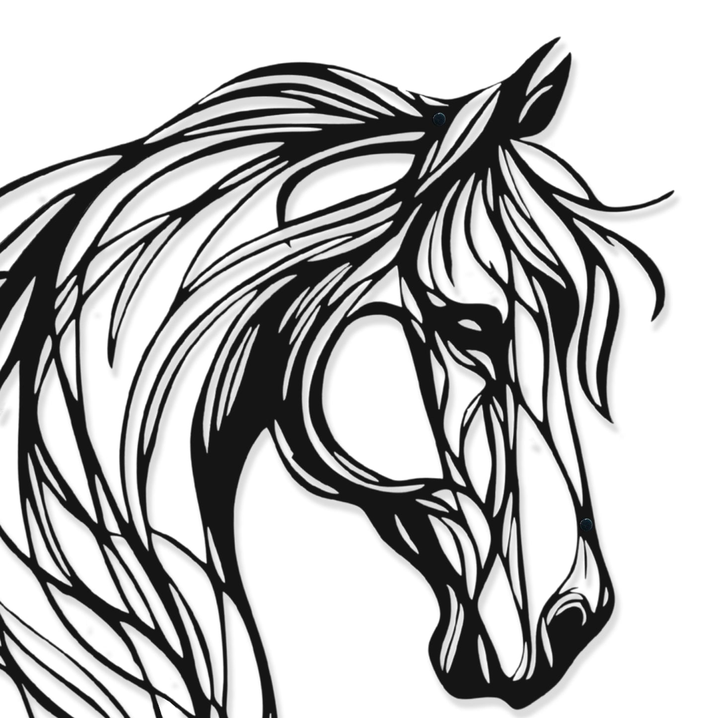 The Gallant Horse - Metal Wall Art