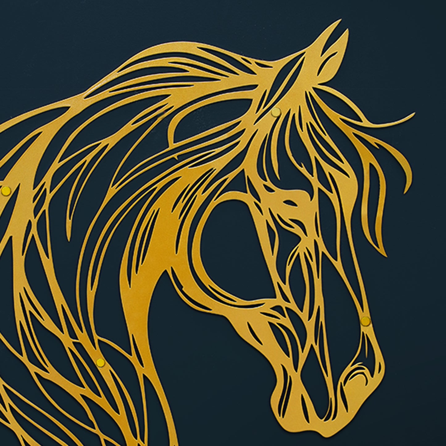 The Gallant Horse - Metal Wall Art